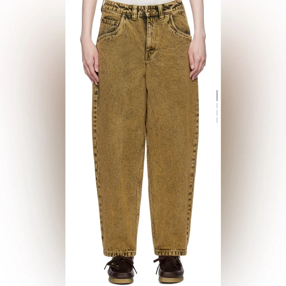 Dime Yellow Classic Baggy Jeans - Picture 5 of 10